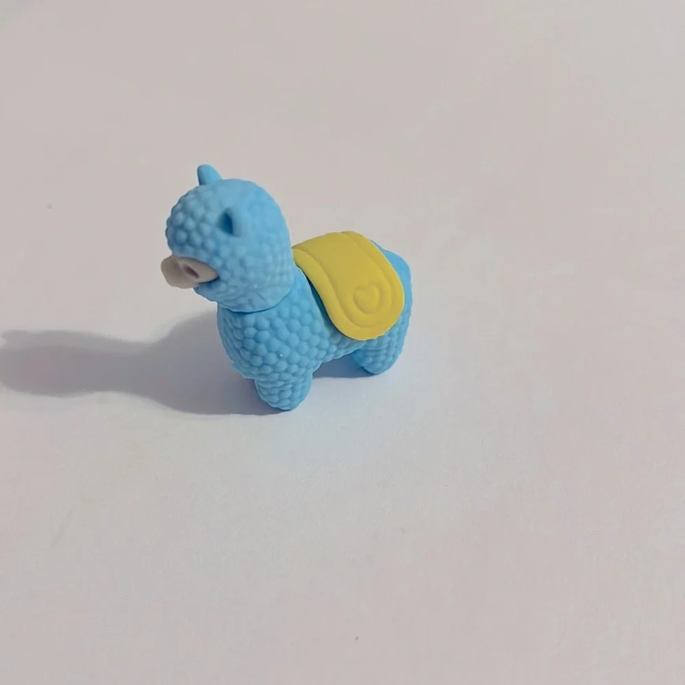 Blue and Yellow eraser